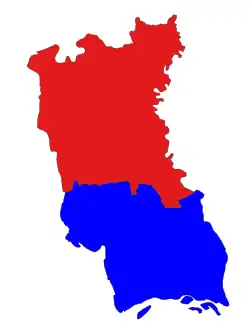 Location in Thaton district