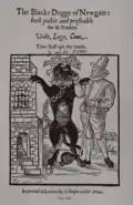 The Black Dogge of Newgate: both pithie and profitable for all Readers ( 1596)