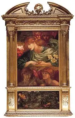 Dante Gabriel Rossetti , The Blessed Damozel , 1875