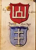The Columns of Gediminids and the Double Cross of Jogaila, 16th century