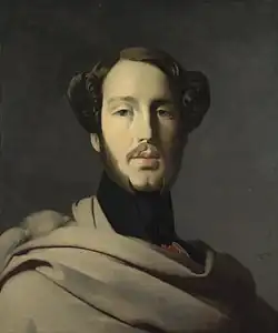 Studio of Ingres, Portrait of the Duc d'Orléans, NG3252