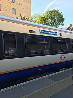 The Professor Sir Peter Hall Overground train