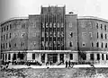 Manchurian Industrial Bank head office building in Changchun, photographed before 1945