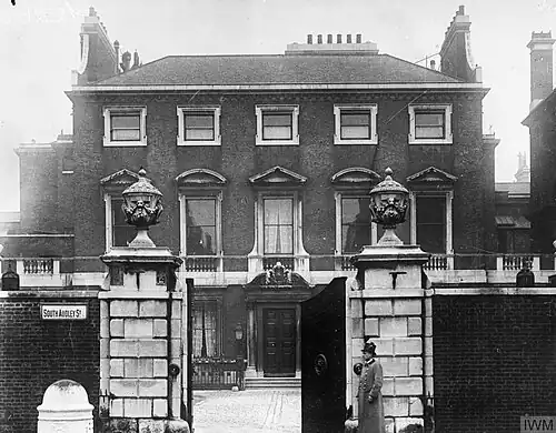 Chesterfield House, Mayfair (1917). Owned by Lord Harewood from 1918 - 1934.[42]