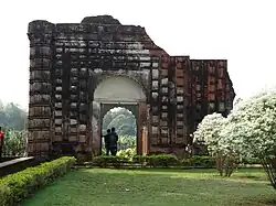 Remains of the mosque