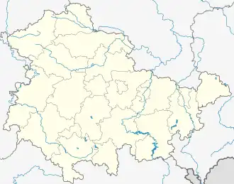 Probstzella is located in Thuringia