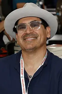 Hernandez at the 2024 Texas Book Festival