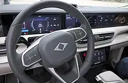 Interior of Togg T10X