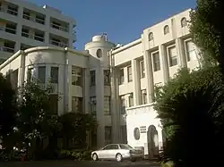 The headquarters of Tokyo Medical University