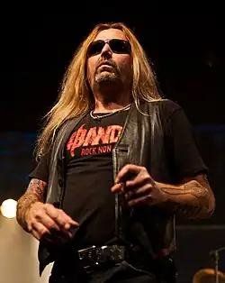 Mills performing in 2009