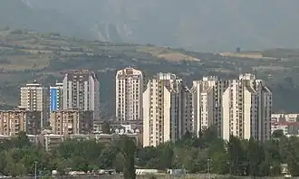 High-rise housing in Karpoš