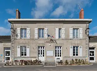 Town hall of St-Sornin-la-Marche