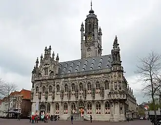 Middelburg Town Hall, Netherlands (1520)