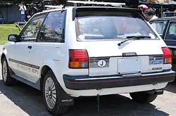 Pre-facelift Toyota Starlet 1.3 Si 3-door (EP71, Japan)