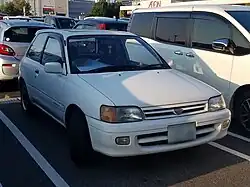 The first facelift Starlet 1.3 S 3-door (EP82, Japan)