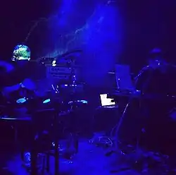 Tråd playing at Etablissemanget, Södra Teatern, Stockholm in 2013