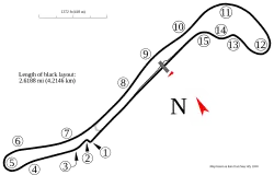 Layout of the Salzburgring