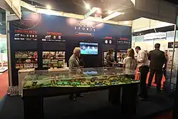 Traffic Sports Stand at Soccerex, 2010