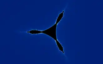 Starting zoom. The Tricorn as a whole.