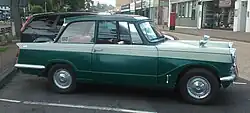 Triumph Herald 12/50 photographed in 2013