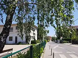 View of a street in Bukovac