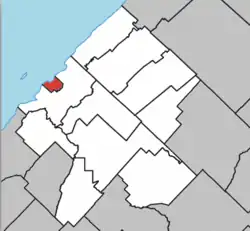 Location within Les Basques RCM