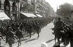 Image 3Spanish troops in San Sebastián, prior to their departure to the Rif War (from 1920s)