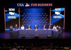 President Donald J. Trump participates in a roundtable discussion on tax reform.