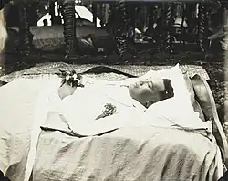 The death of Tupua Tamasese Lealofi III.