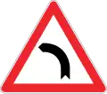 Curve to the left