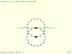 Copernicus' (1473-1543) take on the Tusi couple: Direction of rotation and orbit of moving circle are equal and opposite.