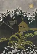 Charles Burchfield, Twilight Moon, 1916
