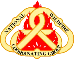 An image of the National Wildfire Coordinating Group's logo