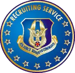 Air Force Reserve Recruiting Service Badges