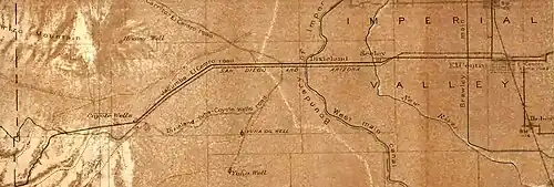 Coyote Wells and environs, c. 1920