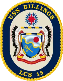 USS Billings Coat of Arms