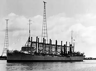 USS Jason (AC-12) at Pearl Harbor 18 July 1923