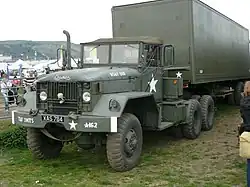 M52 Semi-tractor with van trailer