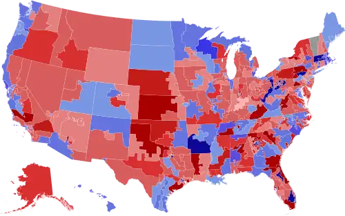 Winner's share of the vote
