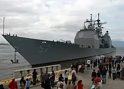 Lake Champlain with hurricane bow, 2004.
