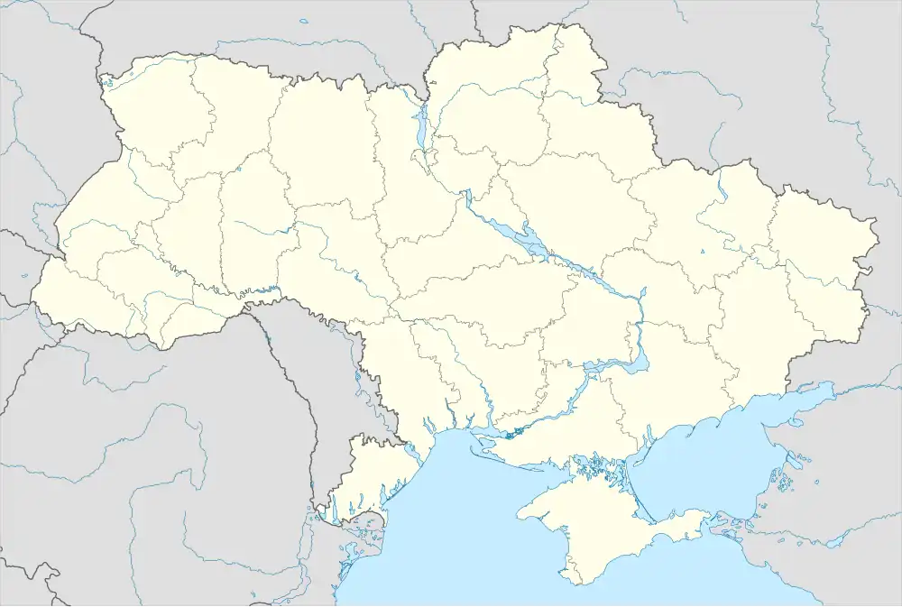Chernivtsi is located in Ukraine