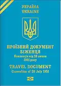 Refugee travel document