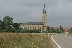 Ullstadt, catholic church: Pfarrkirche Mariä Himmelfahrt