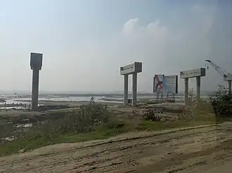 Under construction Dhaka–Ashulia Elevated Expressway.jpg
