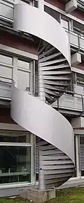 staircase, University Mannheim, Germany