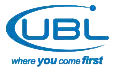 The logo of UBL