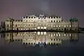 Upper Belvedere at night
