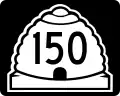 State Route 150 marker