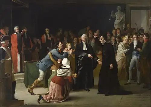 Pierre Fourrey Discharged from the Criminal Charge Brought Against Him by Jean Baptiste Vermay