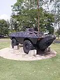 V-150 Commando of RMP monument in Pekan, Pahang.